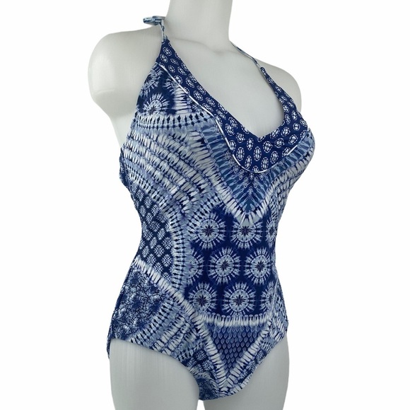 JESSICA Simpson Tie Dye Strappy Back One Piece - Picture 4 of 15